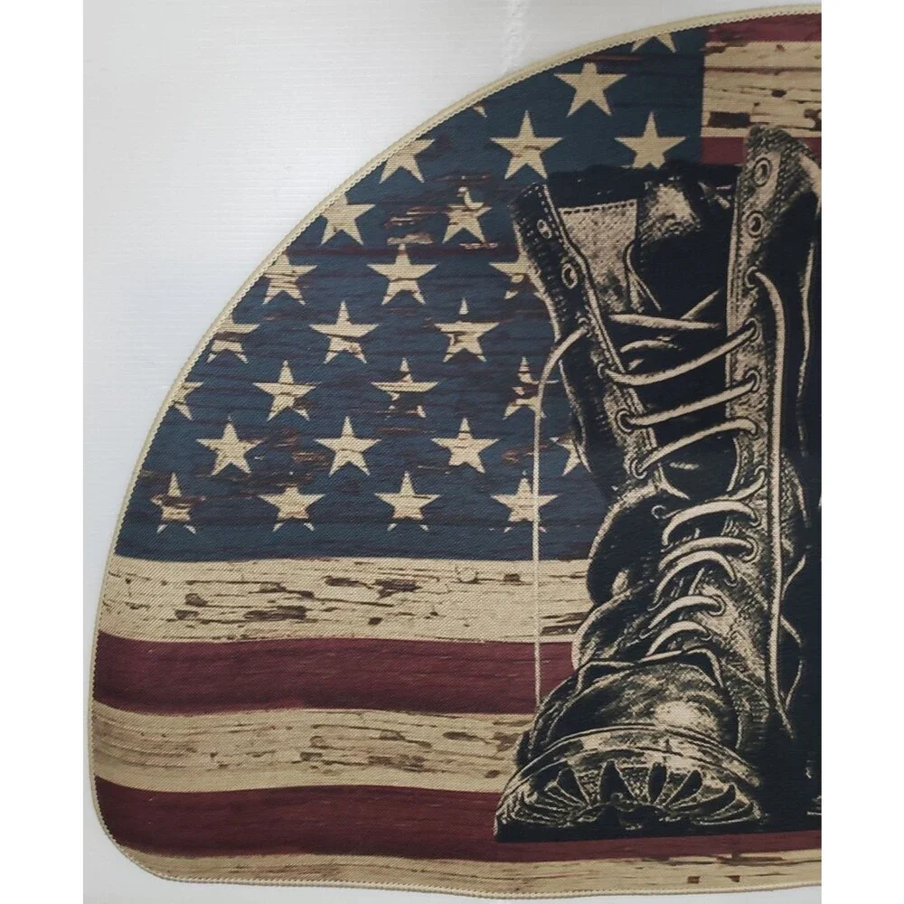 Polyester Bendable Rubber Back Floor Mat(17